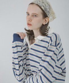 Sonny Label / サニーレーベル Tシャツ | マルチボーダーラガーシャツ