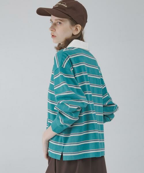 Sonny Label / サニーレーベル Tシャツ | マルチボーダーラガーシャツ | 詳細4