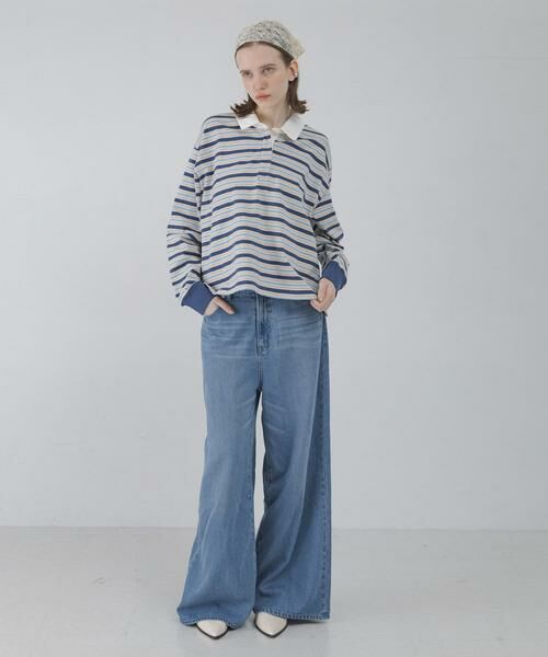 Sonny Label / サニーレーベル Tシャツ | マルチボーダーラガーシャツ | 詳細15