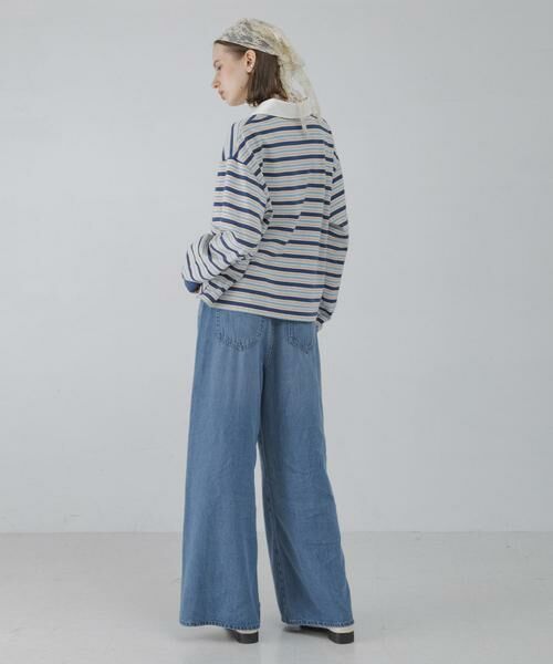 Sonny Label / サニーレーベル Tシャツ | マルチボーダーラガーシャツ | 詳細16