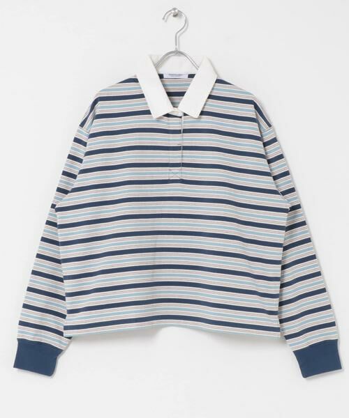 Sonny Label / サニーレーベル Tシャツ | マルチボーダーラガーシャツ | 詳細17