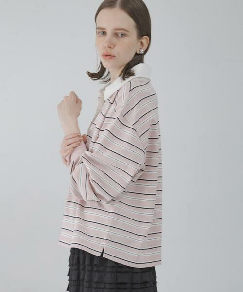 Sonny Label / サニーレーベル Tシャツ | マルチボーダーラガーシャツ | 詳細22