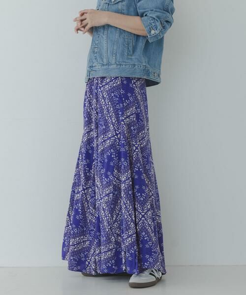 Sonny Label / サニーレーベル スカート | パネル柄プリントスカート | 詳細4