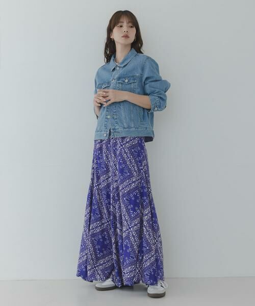 Sonny Label / サニーレーベル スカート | パネル柄プリントスカート | 詳細5