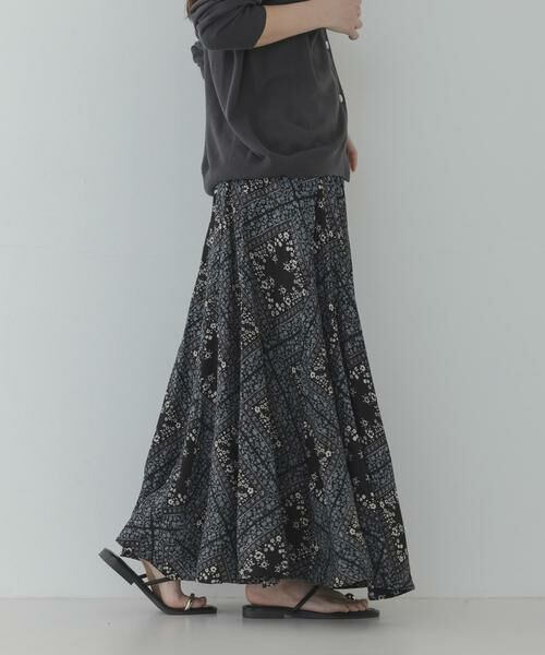 Sonny Label / サニーレーベル スカート | パネル柄プリントスカート | 詳細15