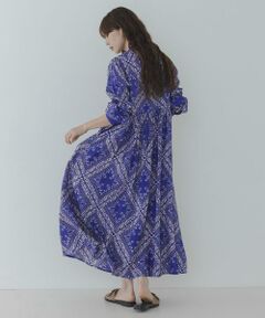 Sonny Label / サニーレーベル ワンピース | パネル柄プリントワンピース