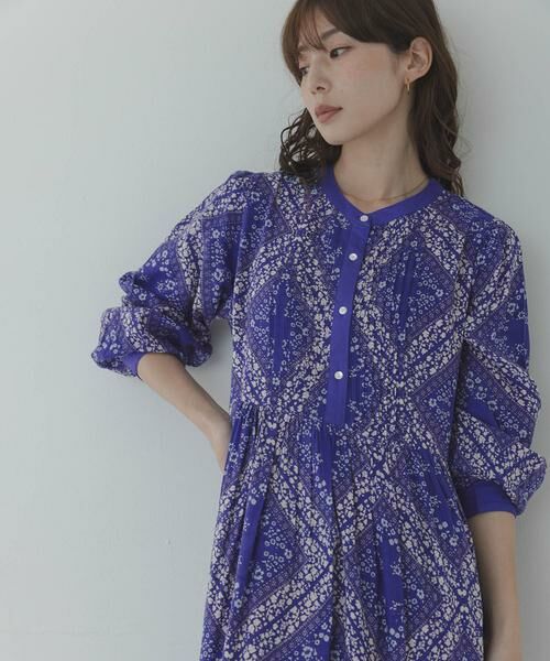 Sonny Label / サニーレーベル ワンピース | パネル柄プリントワンピース | 詳細2