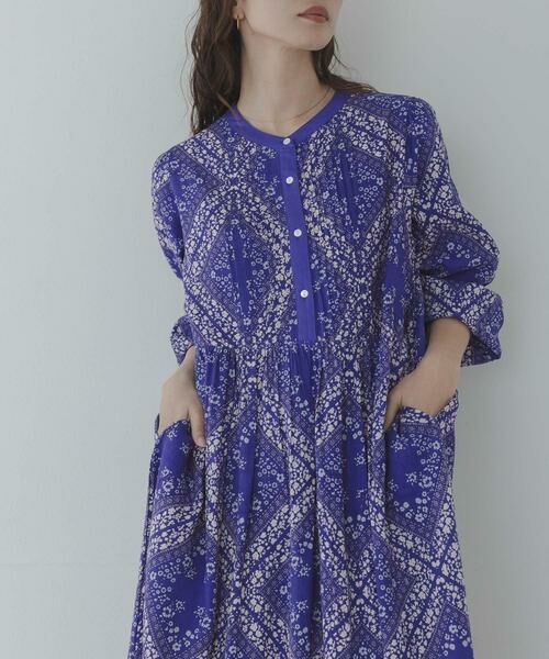 Sonny Label / サニーレーベル ワンピース | パネル柄プリントワンピース | 詳細3