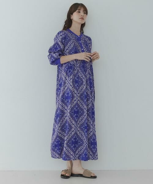 Sonny Label / サニーレーベル ワンピース | パネル柄プリントワンピース | 詳細6