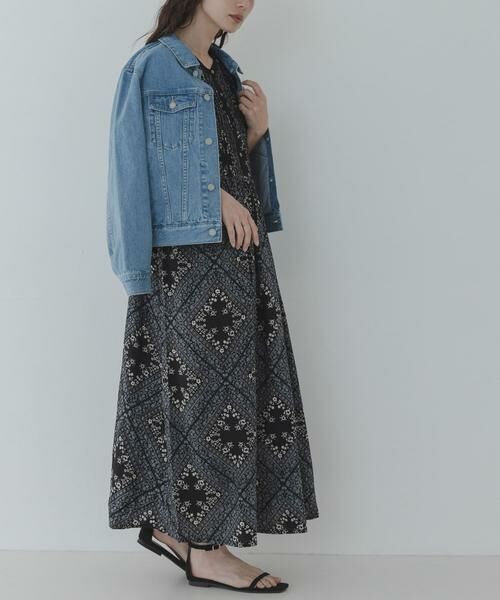 Sonny Label / サニーレーベル ワンピース | パネル柄プリントワンピース | 詳細14