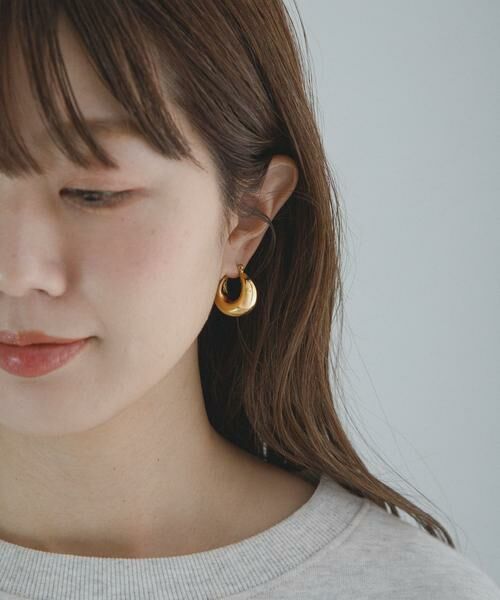 Sonny Label / サニーレーベル ピアス・イヤリング | ステンレスボリュームフープピアス | 詳細1