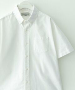 抗菌オックスボタンダウン半袖シャツ