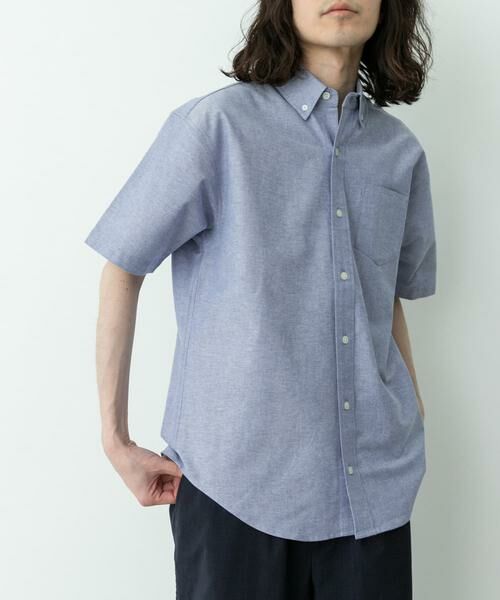 Sonny Label / サニーレーベル シャツ・ブラウス | 抗菌オックスボタンダウン半袖シャツ | 詳細2