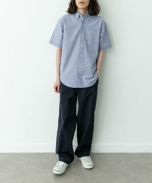 Sonny Label / サニーレーベル シャツ・ブラウス | 抗菌オックスボタンダウン半袖シャツ | 詳細4