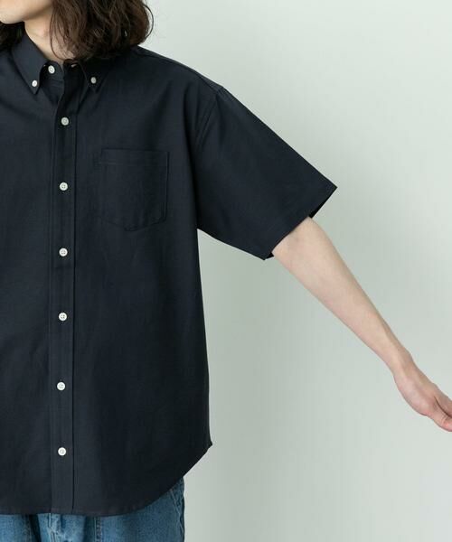 Sonny Label / サニーレーベル シャツ・ブラウス | 抗菌オックスボタンダウン半袖シャツ | 詳細16