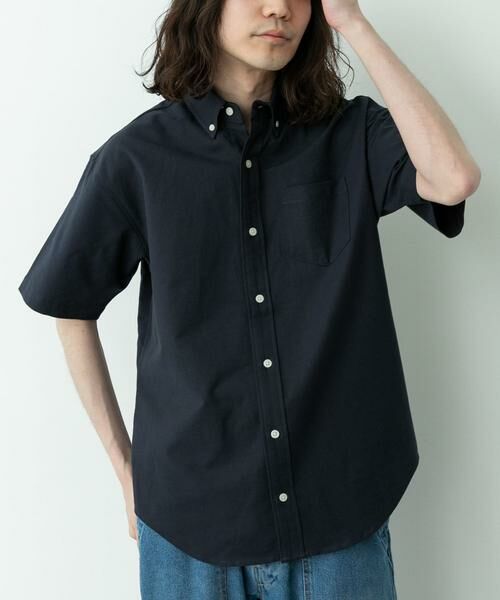 Sonny Label / サニーレーベル シャツ・ブラウス | 抗菌オックスボタンダウン半袖シャツ | 詳細8