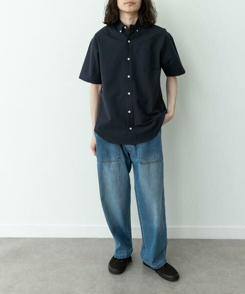Sonny Label / サニーレーベル シャツ・ブラウス | 抗菌オックスボタンダウン半袖シャツ | 詳細11