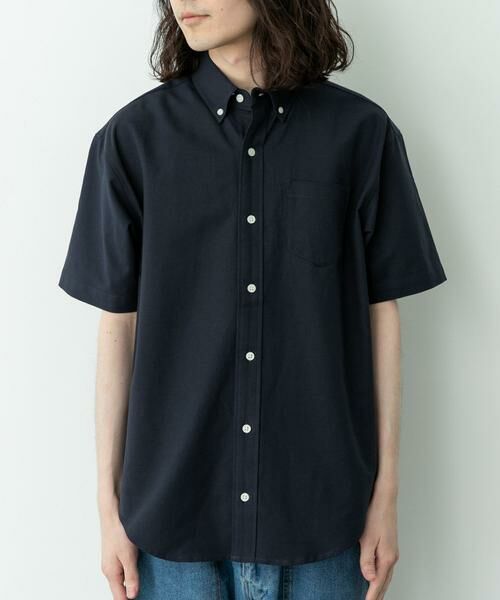 Sonny Label / サニーレーベル シャツ・ブラウス | 抗菌オックスボタンダウン半袖シャツ | 詳細13
