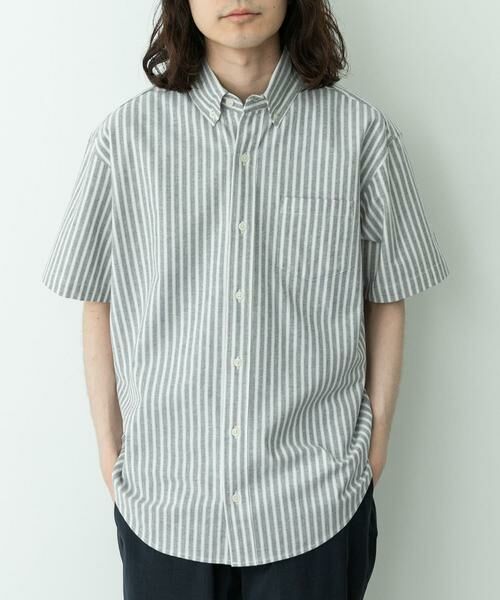 Sonny Label / サニーレーベル シャツ・ブラウス | 抗菌オックスボタンダウン半袖シャツ | 詳細19