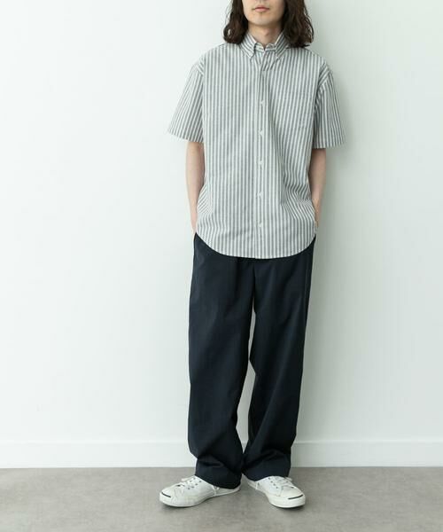 Sonny Label / サニーレーベル シャツ・ブラウス | 抗菌オックスボタンダウン半袖シャツ | 詳細23