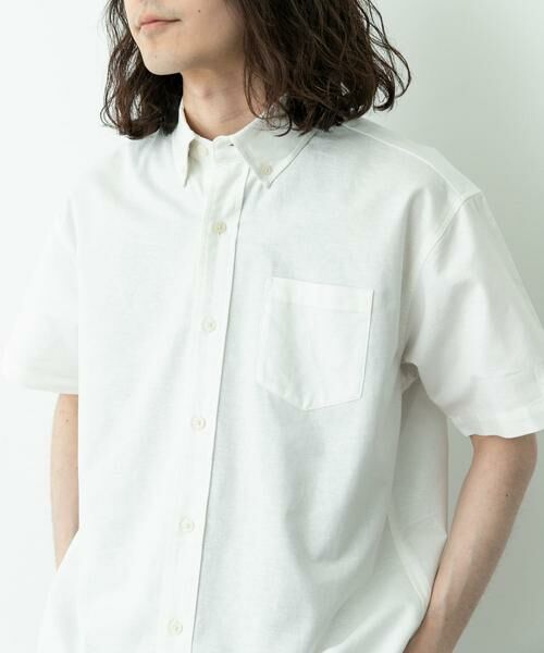 Sonny Label / サニーレーベル シャツ・ブラウス | 抗菌オックスボタンダウン半袖シャツ | 詳細26