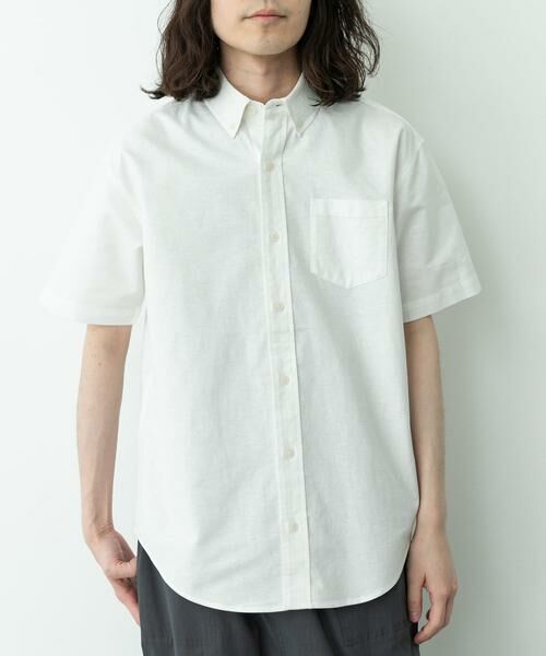 Sonny Label / サニーレーベル シャツ・ブラウス | 抗菌オックスボタンダウン半袖シャツ | 詳細27