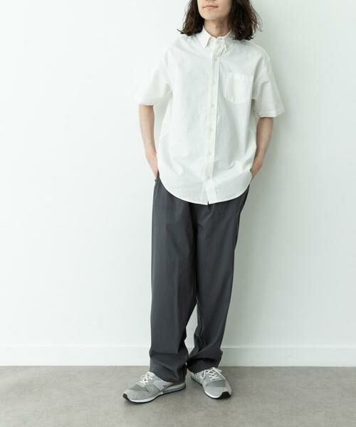 Sonny Label / サニーレーベル シャツ・ブラウス | 抗菌オックスボタンダウン半袖シャツ | 詳細30