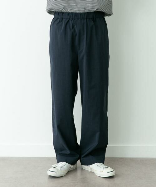 Sonny Label / サニーレーベル その他パンツ | リネンタッチポリエステルイージーパンツ | 詳細4