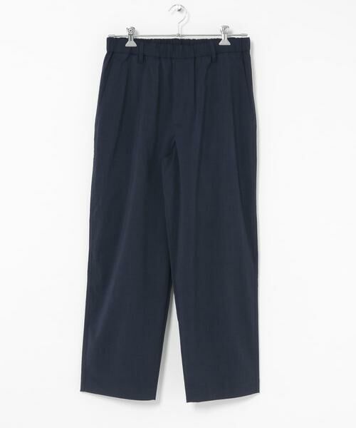 Sonny Label / サニーレーベル その他パンツ | リネンタッチポリエステルイージーパンツ(ネイビー)