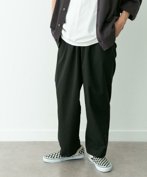 Sonny Label / サニーレーベル その他パンツ | リネンタッチポリエステルイージーパンツ | 詳細15