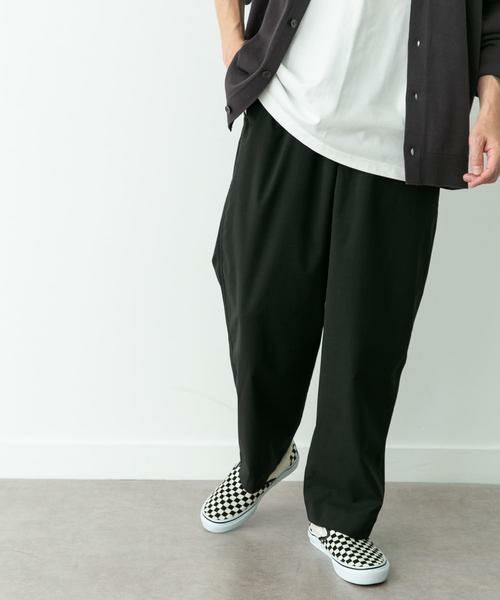 Sonny Label / サニーレーベル その他パンツ | リネンタッチポリエステルイージーパンツ | 詳細16