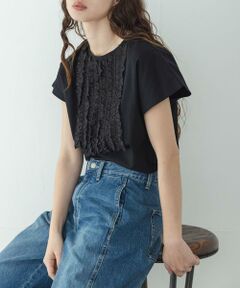 Sonny Label / サニーレーベル Tシャツ | フロントフリルプルオーバー