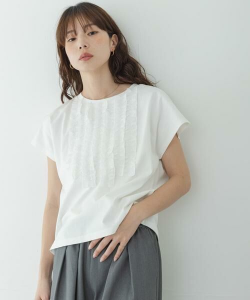 Sonny Label / サニーレーベル Tシャツ | フロントフリルプルオーバー | 詳細13