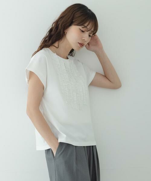 Sonny Label / サニーレーベル Tシャツ | フロントフリルプルオーバー | 詳細14