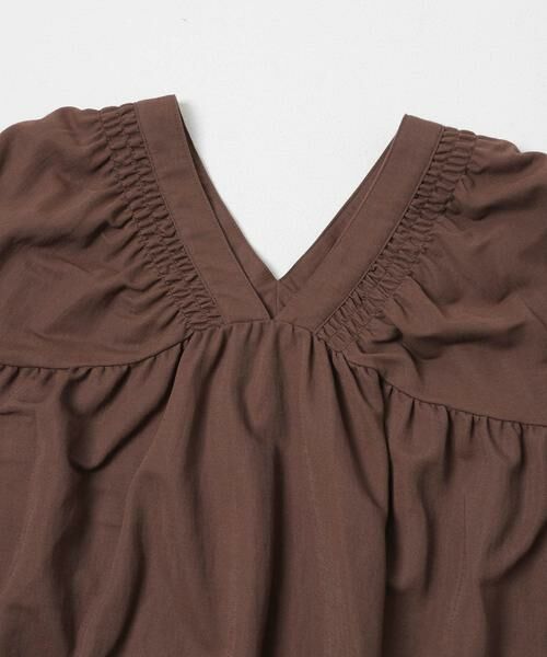 Sonny Label / サニーレーベル シャツ・ブラウス | シャーリングフリルスリーブプルオーバー | 詳細9