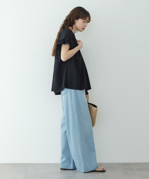 Sonny Label / サニーレーベル シャツ・ブラウス | シャーリングフリルスリーブプルオーバー | 詳細19