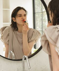 Sonny Label / サニーレーベル Tシャツ | フリルフレンチタックスリーブプルオーバー