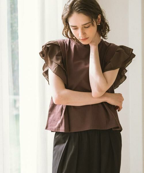 Sonny Label / サニーレーベル Tシャツ | フリルフレンチタックスリーブプルオーバー | 詳細2