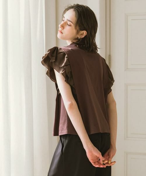 Sonny Label / サニーレーベル Tシャツ | フリルフレンチタックスリーブプルオーバー | 詳細5