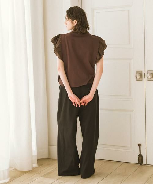 Sonny Label / サニーレーベル Tシャツ | フリルフレンチタックスリーブプルオーバー | 詳細7