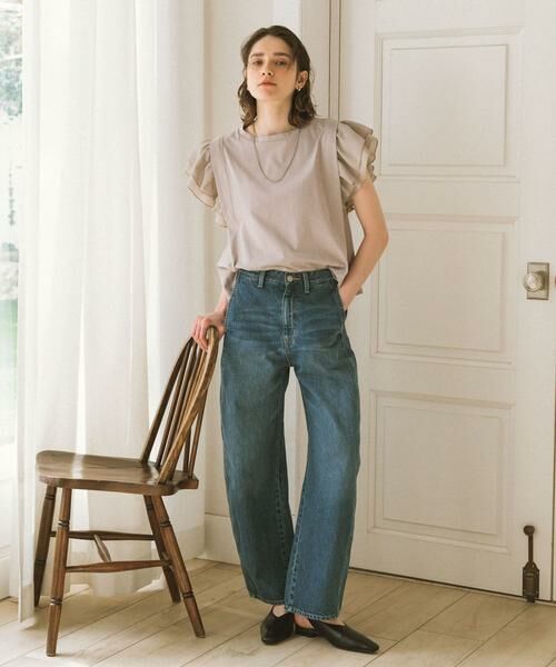 Sonny Label / サニーレーベル Tシャツ | フリルフレンチタックスリーブプルオーバー | 詳細26