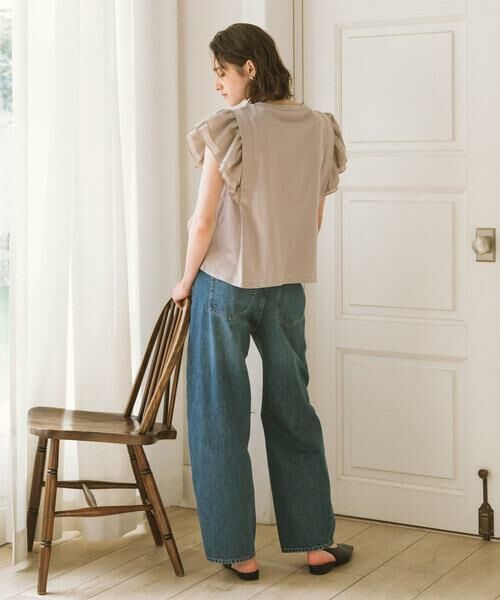 Sonny Label / サニーレーベル Tシャツ | フリルフレンチタックスリーブプルオーバー | 詳細27