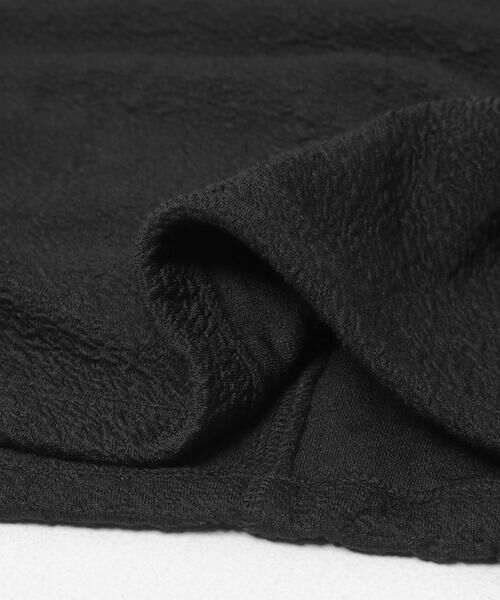 Sonny Label / サニーレーベル Tシャツ | カットジャガードドロスト五分袖プルオーバー | 詳細20