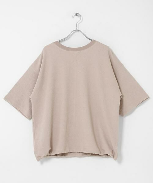 Sonny Label / サニーレーベル Tシャツ | カットジャガードドロスト五分袖プルオーバー | 詳細28