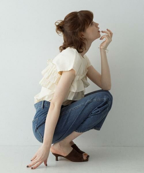 Sonny Label / サニーレーベル Tシャツ | 『WEB限定』フリルドッキングプルオーバー | 詳細12