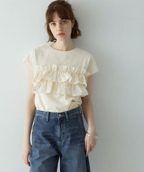 Sonny Label / サニーレーベル Tシャツ | 『WEB限定』フリルドッキングプルオーバー | 詳細13