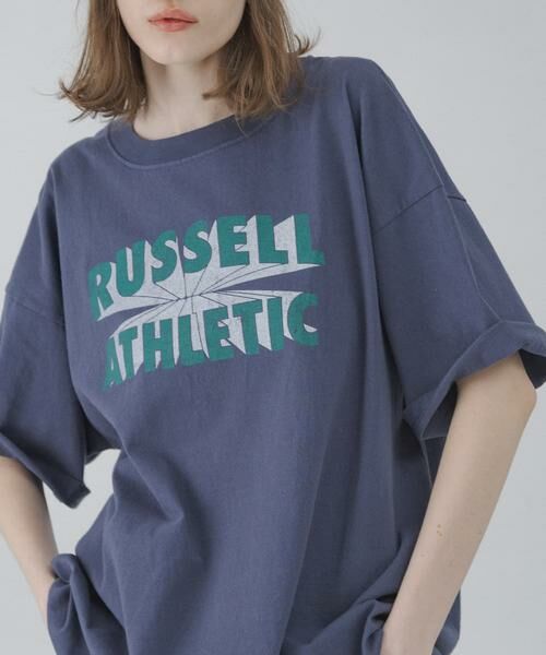 Sonny Label / サニーレーベル Tシャツ | 『別注』RUSSELL ATHLETIC×Sonny Label　ロゴプリントTシャツ | 詳細1