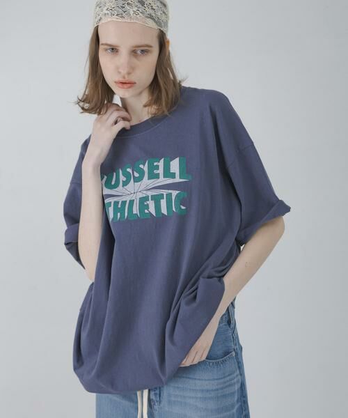 Sonny Label / サニーレーベル Tシャツ | 『別注』RUSSELL ATHLETIC×Sonny Label　ロゴプリントTシャツ | 詳細2