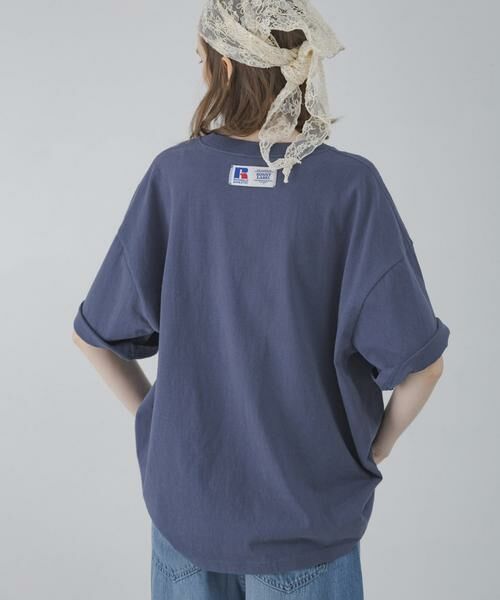 Sonny Label / サニーレーベル Tシャツ | 『別注』RUSSELL ATHLETIC×Sonny Label　ロゴプリントTシャツ | 詳細5