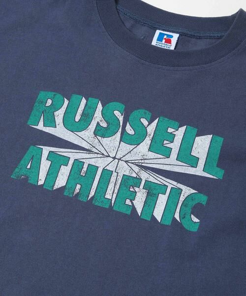 Sonny Label / サニーレーベル Tシャツ | 『別注』RUSSELL ATHLETIC×Sonny Label　ロゴプリントTシャツ | 詳細9